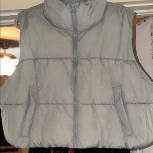 H&M Gray Puffer Vest